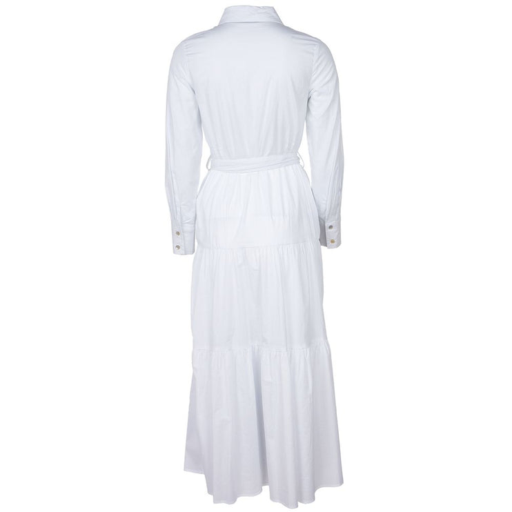 Robe en coton blanc