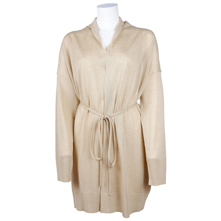 Robe viscose beige