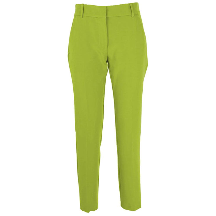 Groene polyester jeans en broek