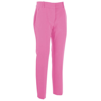 Jeans poliestere rosa e pantalone