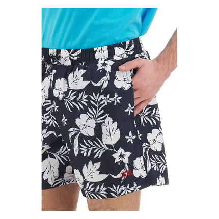 Boxers de natation pour hommes floraux exquis