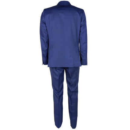 Traje de hombre de lana elegante en Dapper Blue