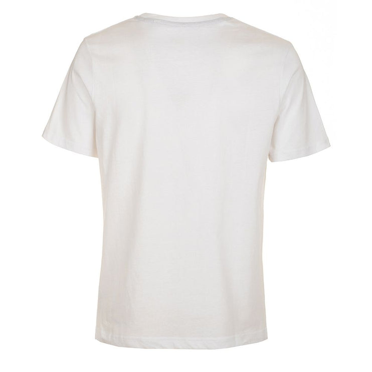 Classic White Crewneck Cotton Tee