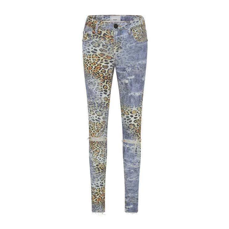 Wild chic stretch skinny jeans