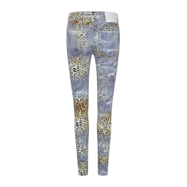 Wild chic stretch skinny jeans