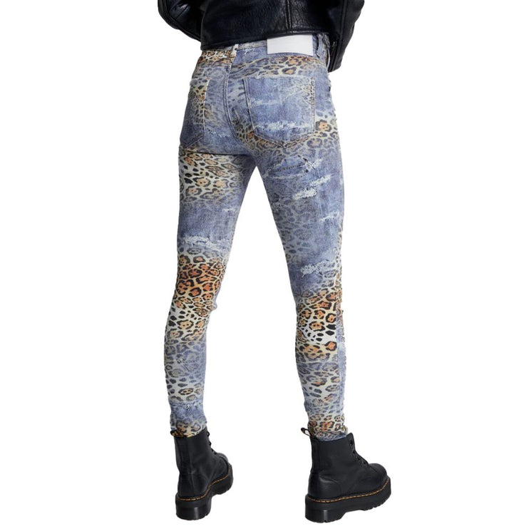 Wild chic stretch skinny jeans