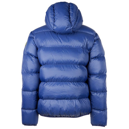 Veste en nylon bleu élégant