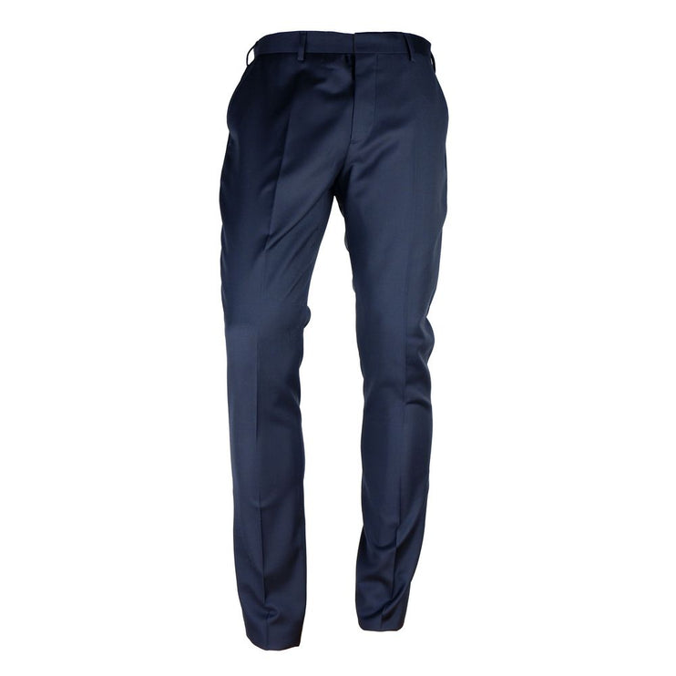 Elegantes Milano Wool mezclar pantalones de hombres