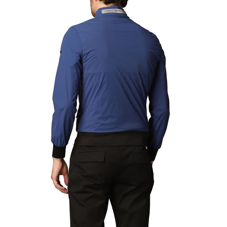 Jacket de bombardier bielaslastique bleu élégant