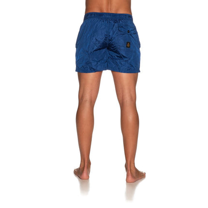 Blue Beach Escape Swim Shorts