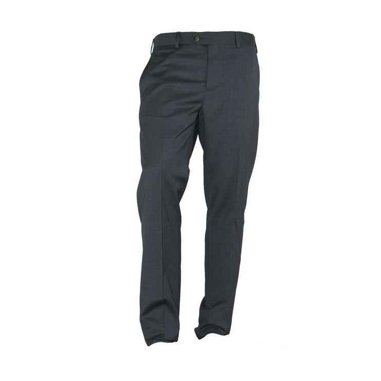 Elegantes pantalones gris italiano