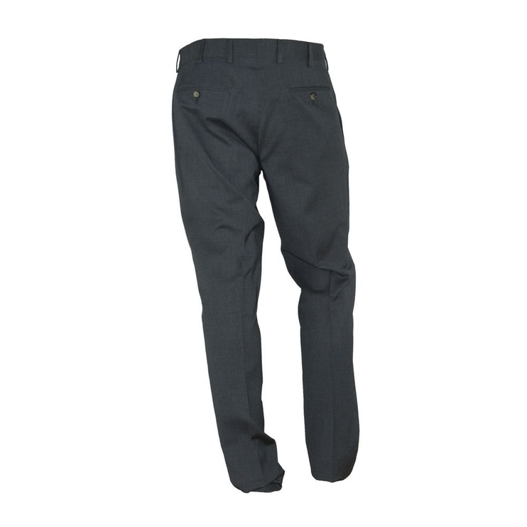 Elegantes pantalones gris italiano