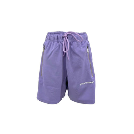 Chique paarse Bermuda shorts met zijstrepen