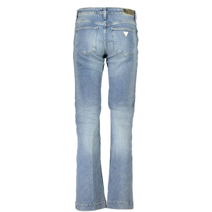 Jeans in cotone azzurro e pantalone