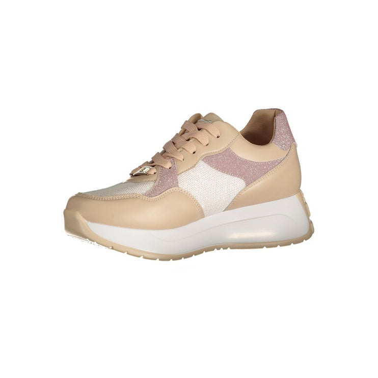 Sneaker poliestere beige