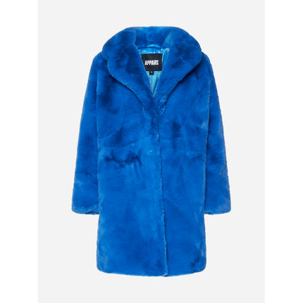 Veste Eco-Fur Chic Sapphire - chaleur inégalée