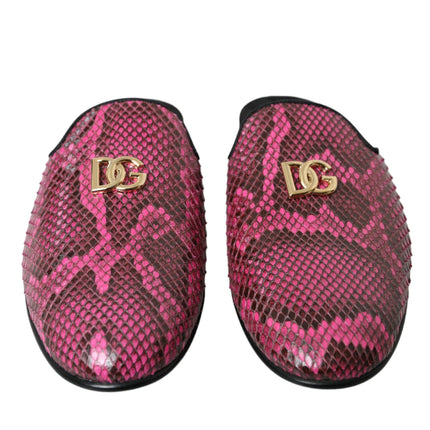 FUCHSIA PYTHON LOGO MULL Sandalias planas