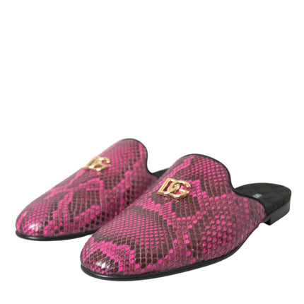 FUCHSIA PYTHON LOGO MULL Sandalias planas