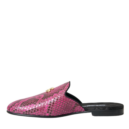 FUCHSIA PYTHON LOGO MULL Sandalias planas