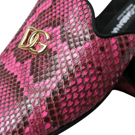 FUCHSIA PYTHON LOGO MULL Sandalias planas