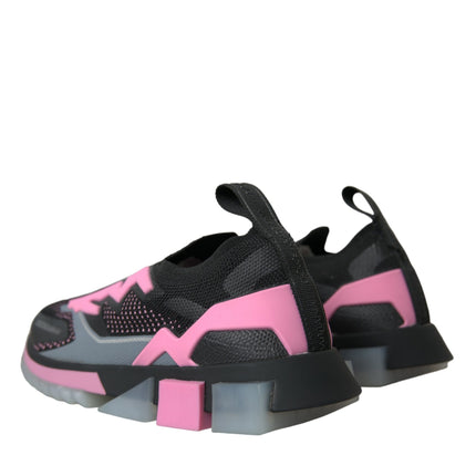 Slip rosa nero sulle scarpe da sneaker Sorrento