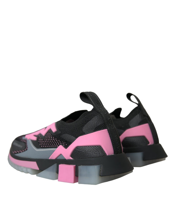 Slip rosa nero sulle scarpe da sneaker Sorrento