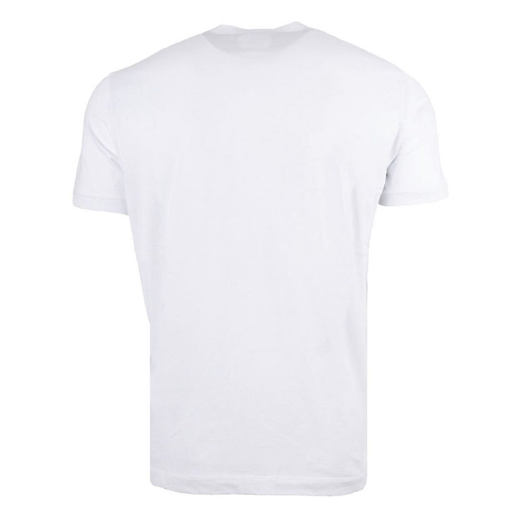 Camiseta blanca de algodón