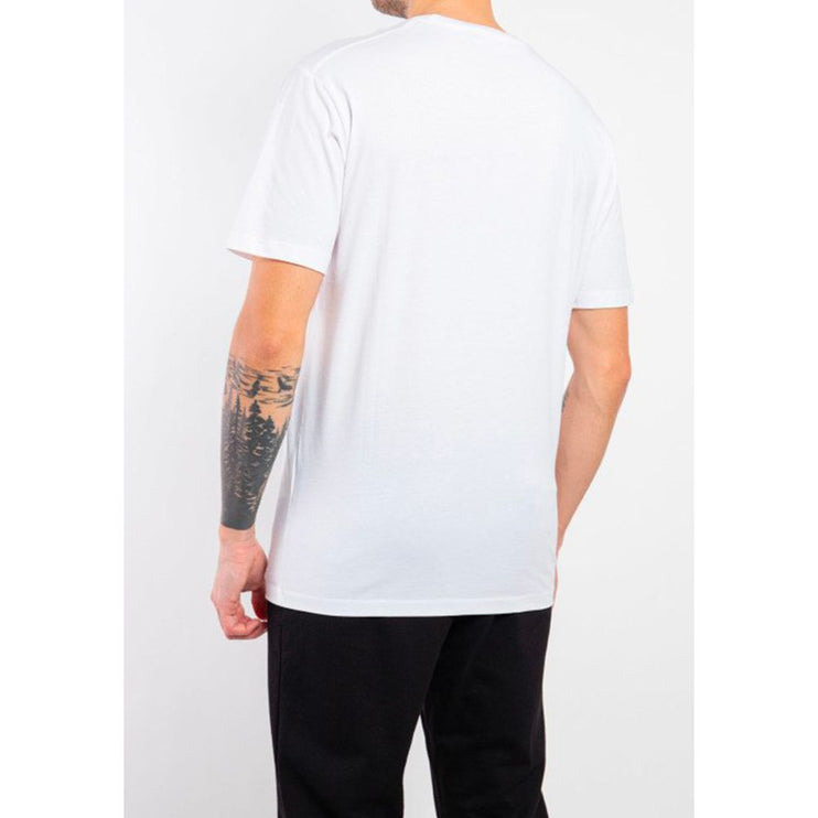 Camiseta blanca de algodón