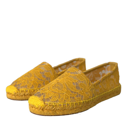 Taormina Lace Espadrille Logs Flats Chaussures