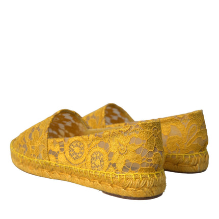 Taormina Lace Espadrille Logs Flats Chaussures