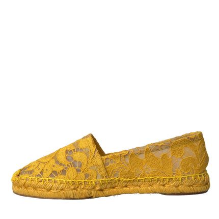 Taormina Lace Espadrille Logs Flats Chaussures