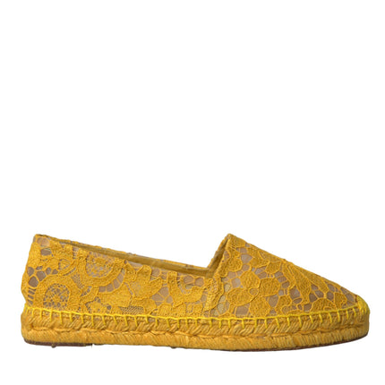 Taormina Lace Espadrille Logs Flats Chaussures