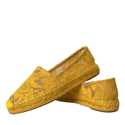 Taormina Lace Espadrille Logs Flats Chaussures