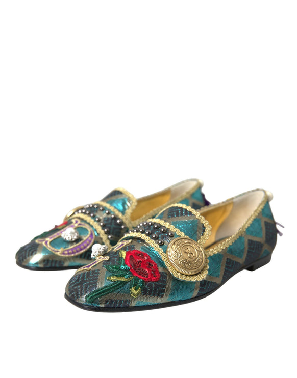 Multicolor Jacquard Embellie Manding Chaussures