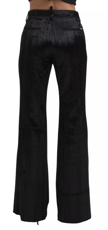 Pantalones de cintura alta Viscose Super Flare