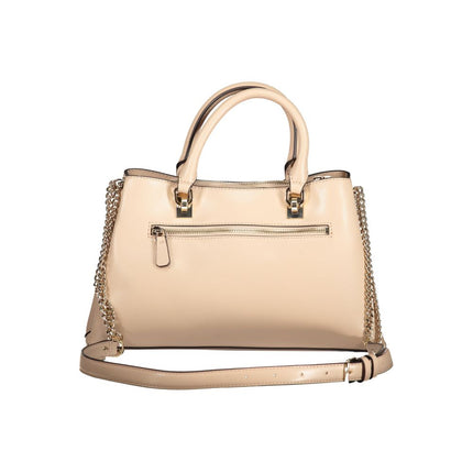 Bolso de polietileno beige