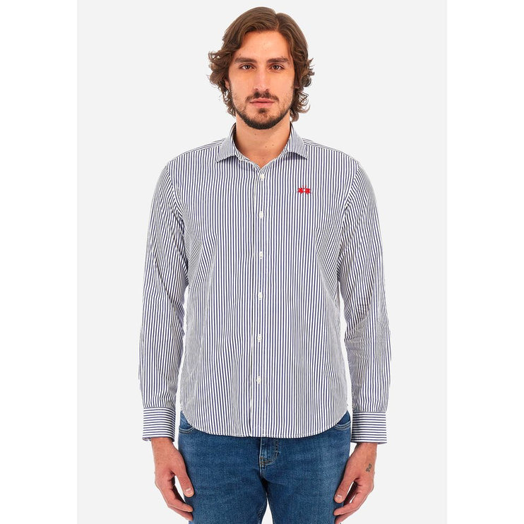 Camisa de algodón blanco