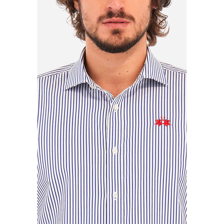 Camisa de algodón blanco