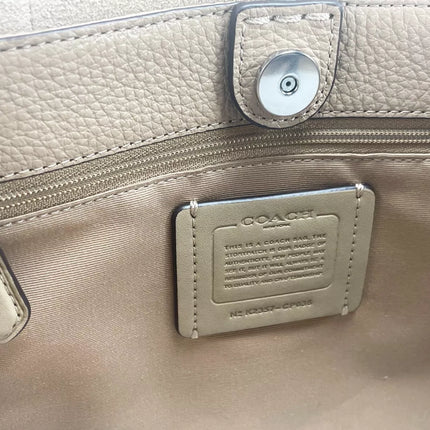 Craie en cuir petit sac à main épaule fourre-tout