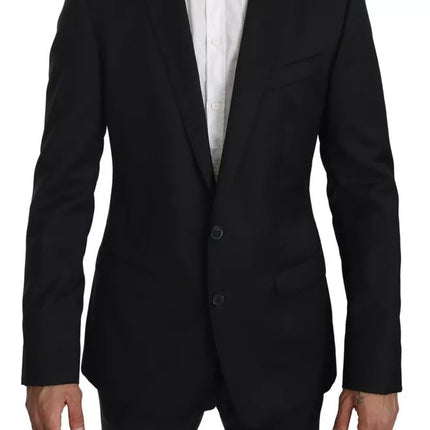 Black Slim Jacket Coat MARTINI Blazer