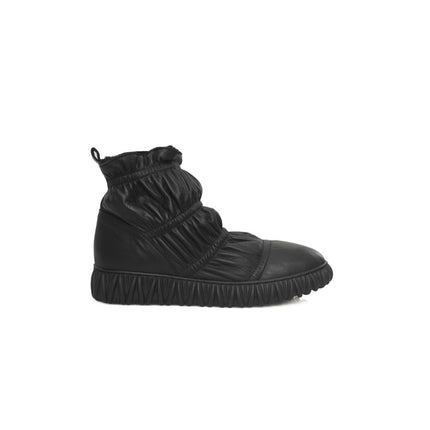 Boot en cuir de vache noire