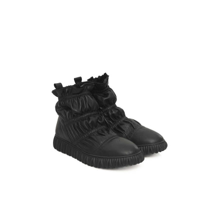 Boot en cuir de vache noire