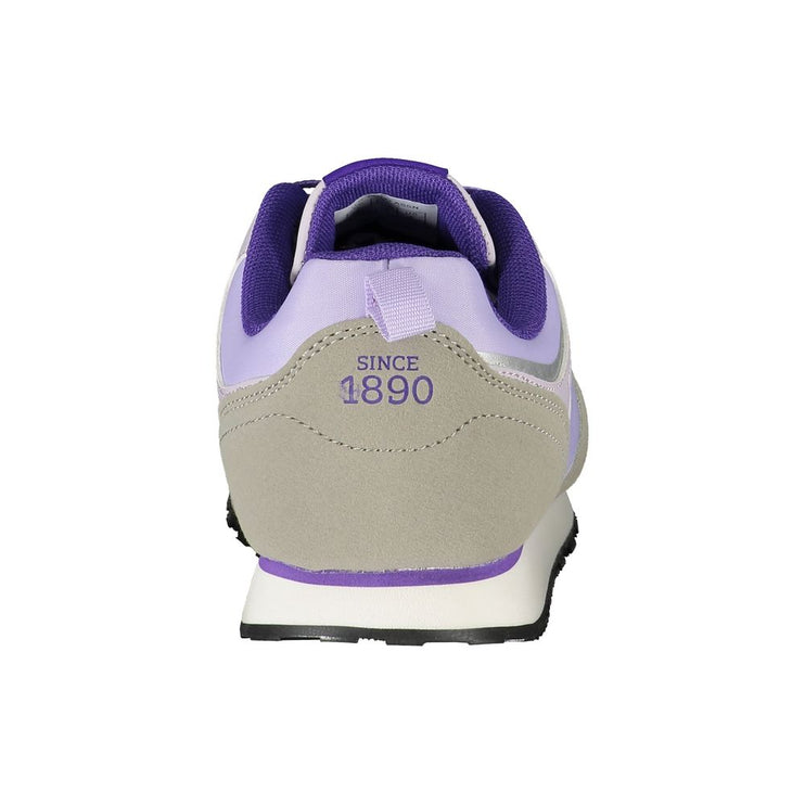 Sneaker in poliestere viola