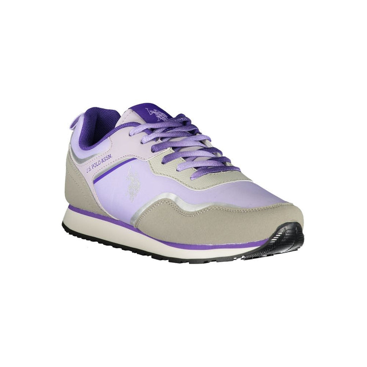 Sneaker in poliestere viola