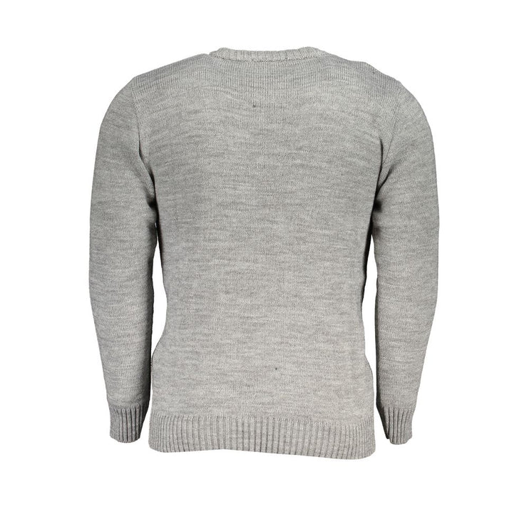 Pull en tissu gris