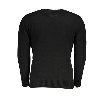 Maglione acrilico nero