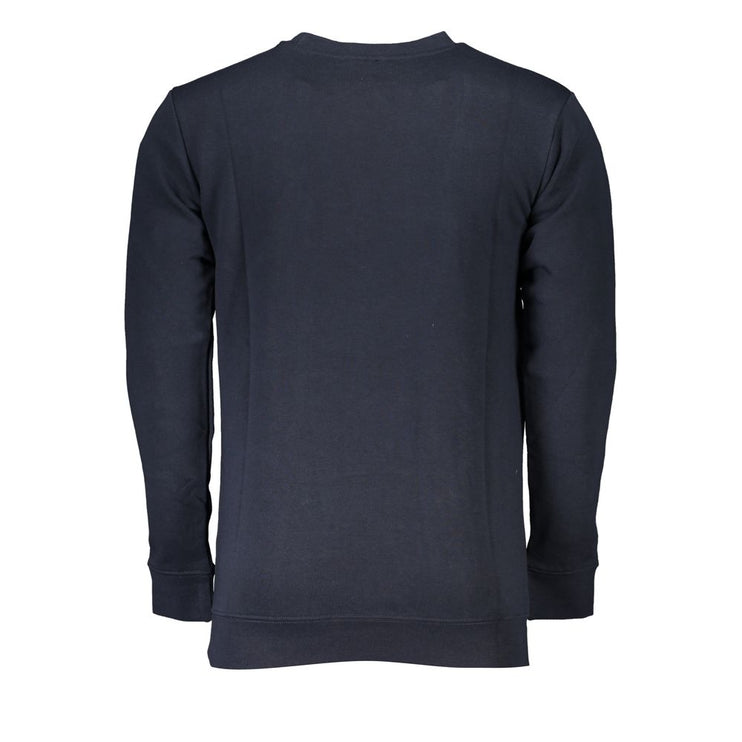 Pull en coton bleu