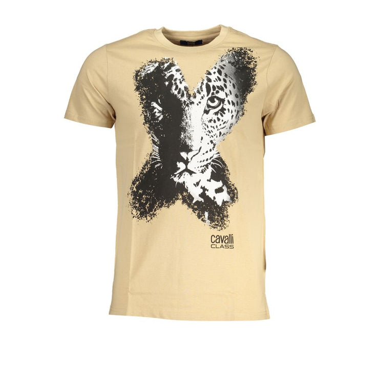 T-shirt en coton beige