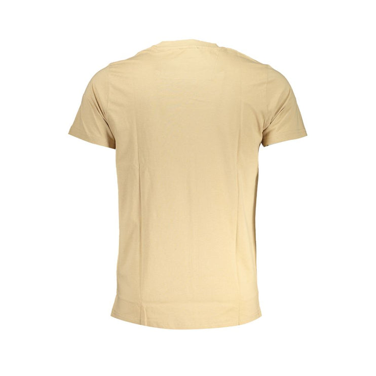 T-shirt en coton beige