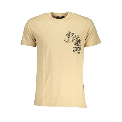 T-shirt di cotone beige